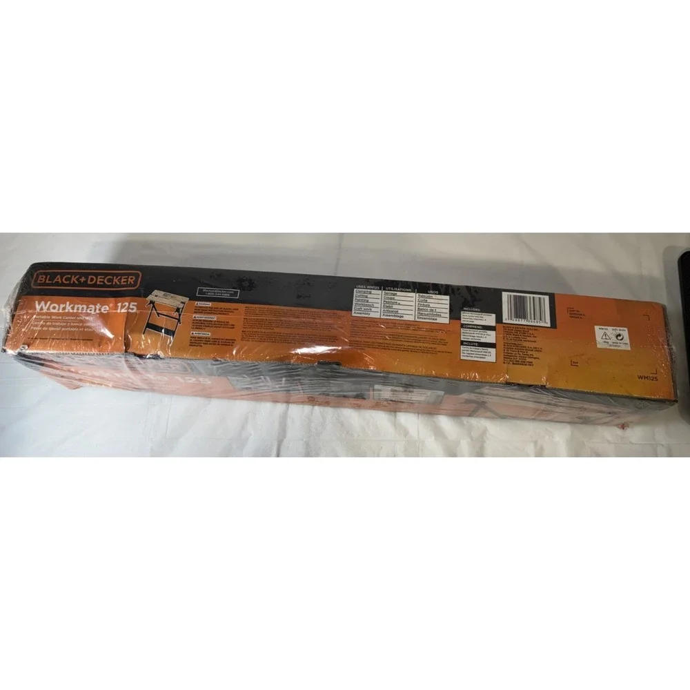 BLACK & DECKER WORKMATE 125 PORTABLE WORKCENTER and‎ VISE NEW